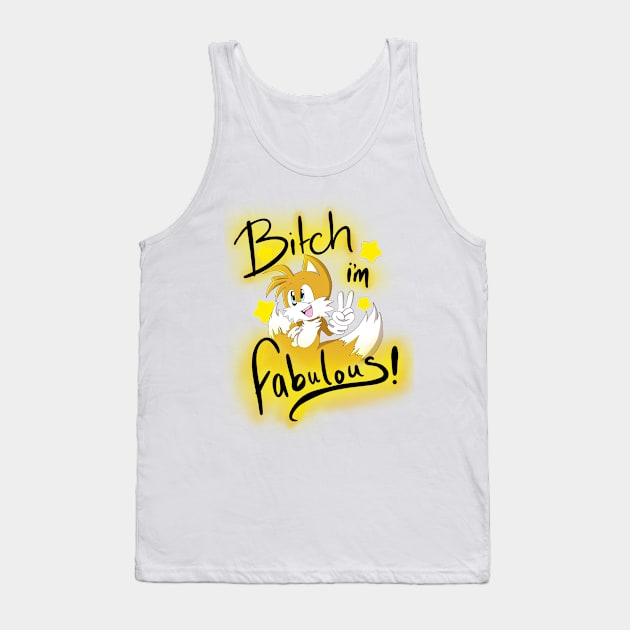 B*tch I’m fabulous! Tank Top by Pastelpandabum